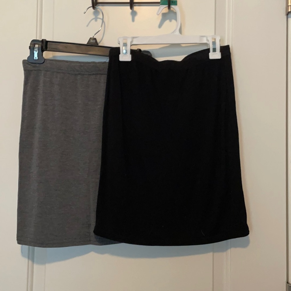 Fitted pencil skirts